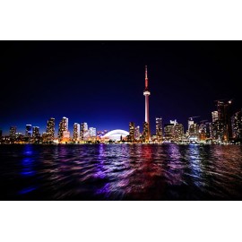 Fototapetai Miesto horizonto panorama Toronte, Kanada